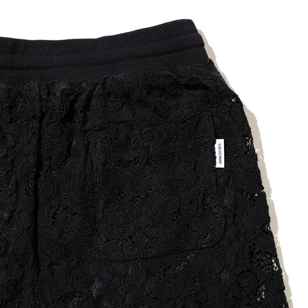 ANNA SUI NYC SP Race Half Pants アナスイ エヌワイシー SPレースハーフパンツ 16132376【レディース レース素材 ハーフパンツ 26SS】
