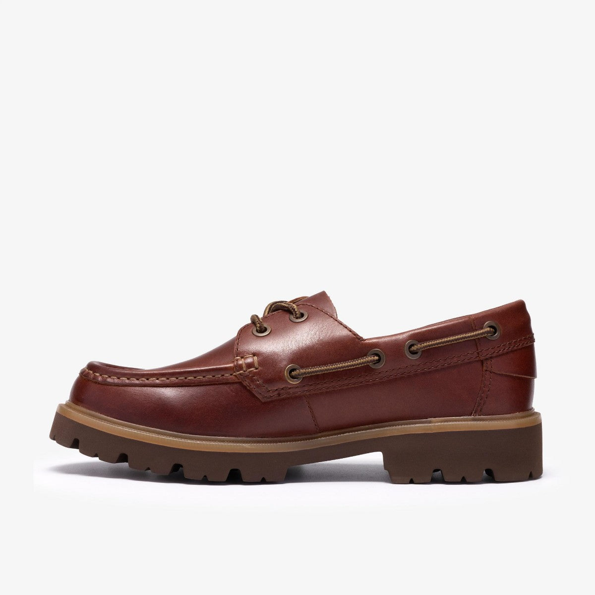 Clarks Cleyhill Boat クラークス クレイヒル ボート 26186176【メンズ ボートシューズ メンズシューズ レザーシューズ カジュアルシューズ 26SS】