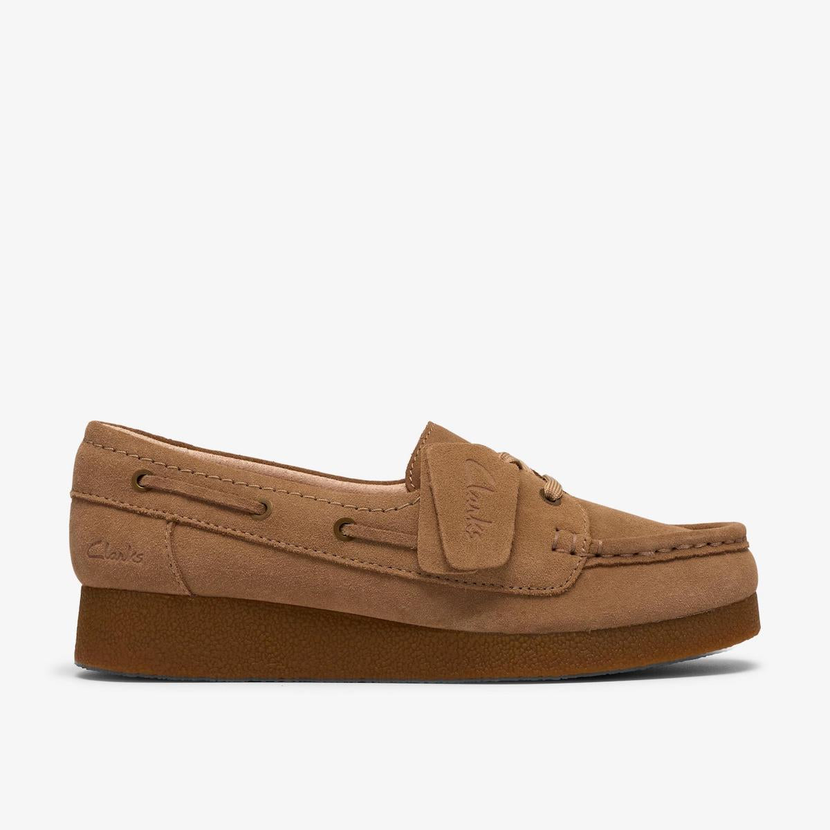 Clarks Wallabee Evo Sea クラークス ワラビー エボ シー 26186339【レディース メンズシューズ ボートシューズ クッション性 通気性 26SS】