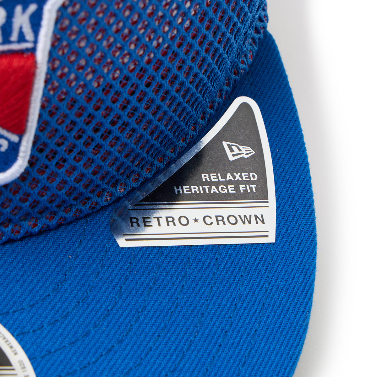 NEW ERA NHL NEW YORK RANGERS DOUBLE MESH RETRO CROWN 9FIFTY POWERED BY GORO NAKATSUGAWA (MIN-NANO) ニューエラ NHL NYC レンジャーズ ダブル メッシュ レトロ クラウン 9フィフティー 14880368【メンズ メッシュ 26SS】