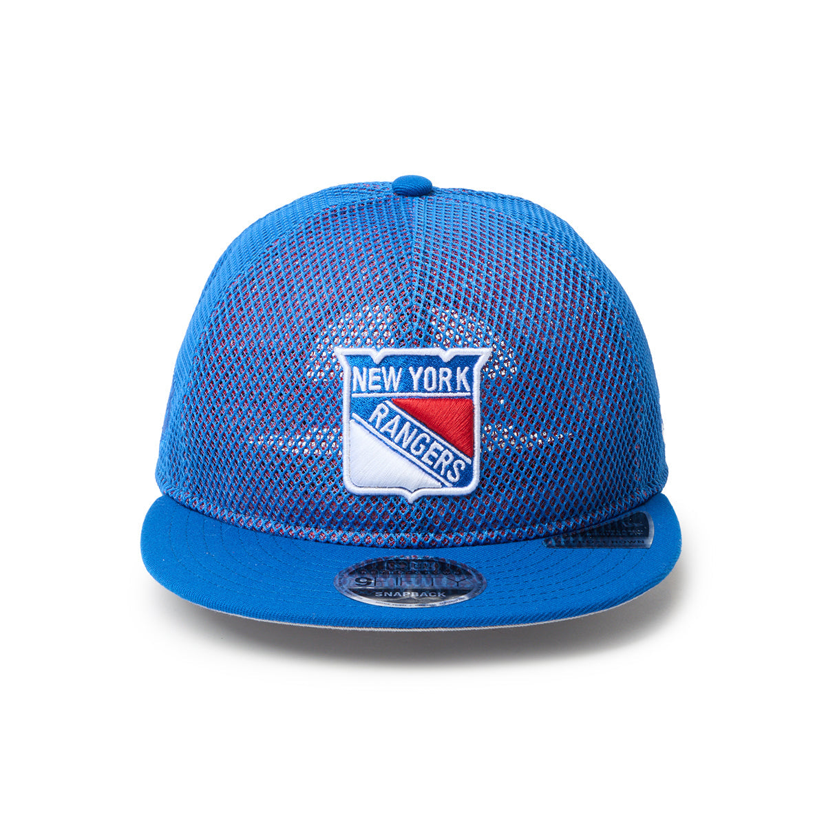 NEW ERA NHL NEW YORK RANGERS DOUBLE MESH RETRO CROWN 9FIFTY POWERED BY GORO NAKATSUGAWA (MIN-NANO) ニューエラ NHL NYC レンジャーズ ダブル メッシュ レトロ クラウン 9フィフティー 14880368【メンズ メッシュ 26SS】