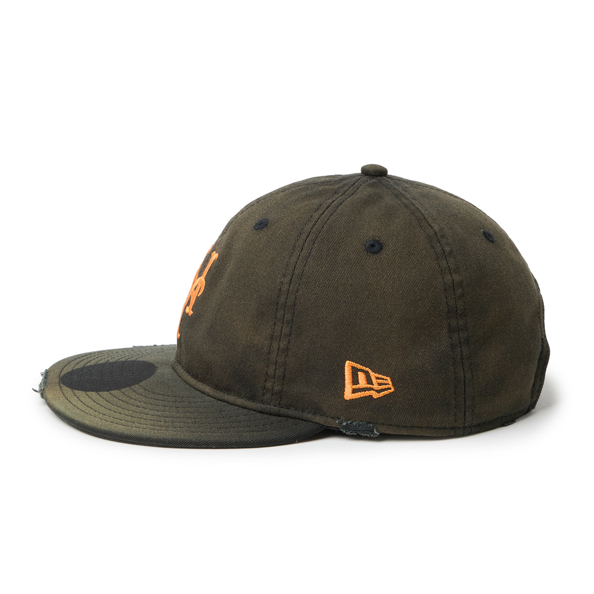 NEW ERA NEW YORK METS DAMEGE PACKABLE VISOR 9THIRTY POWERED BY GORO NAKATSUGAWA (MIN-NANO) ニューエラ ニューヨーク メッツ ダメージ パッカブル バイザー 9サーティー 14880395【メンズ ダメージ キャップ 26SS】
