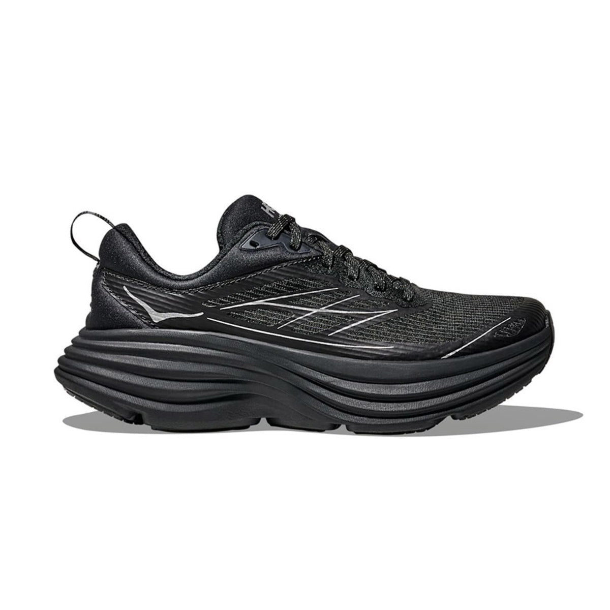 HOKA STEALTH/TECH BONDI 8 CAGED ホカ ステルス/テック ボンダイ 8 ケージド 1155391-BKSV【メンズ 軽量 弾力性 ランニング 26SS】