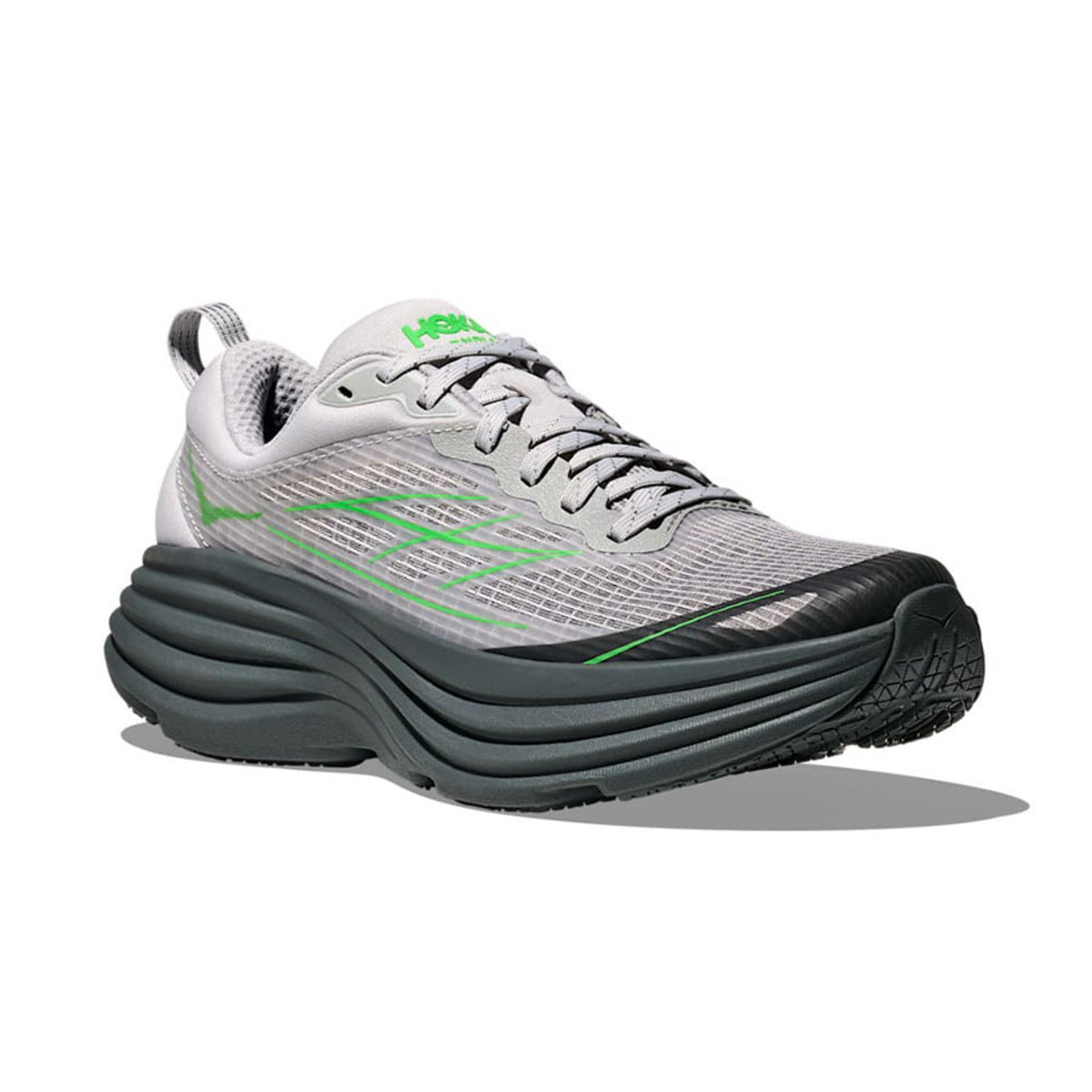 HOKA STEALTH/TECH BONDI 8 CAGED ホカ ステルス/テック ボンダイ 8 ケージド 1155391-OTRR【メンズ 軽量 弾力性 ランニング 26SS】