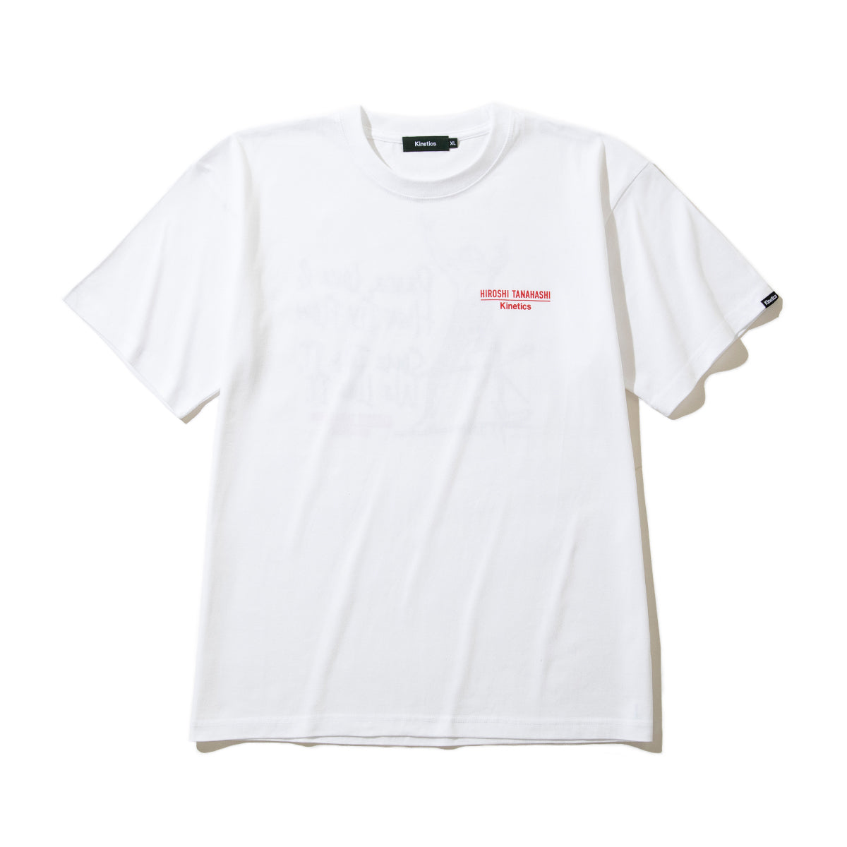 HIROSHI TANAHASHI TANAHASHI S/S T-SHIRTS by Kinetics 棚橋弘至 棚橋弘至 ショートスリーブ Tシャツ by キネティクス KASPHT01【メンズ Tシャツ 半袖 コラボ 受注生産 26SS】