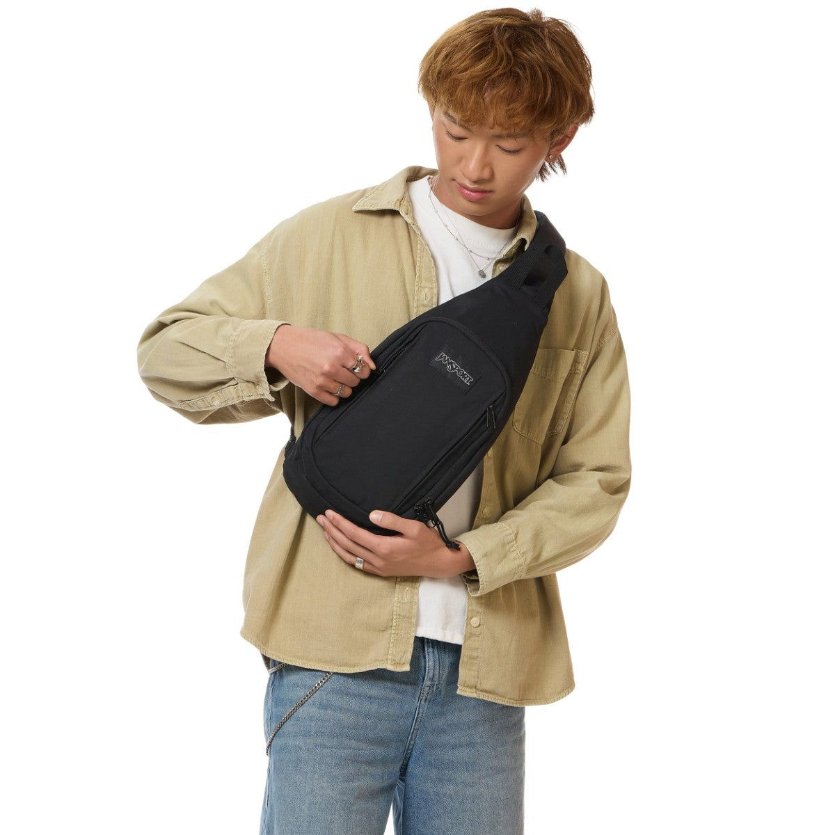 JANSPORT MOVE SLING FX ジャンスポーツ ムーブスリングFX JS0A8984【メンズ ボディバッグ 6Lバッグ 多機能 収納ポケット 軽量 26SS】