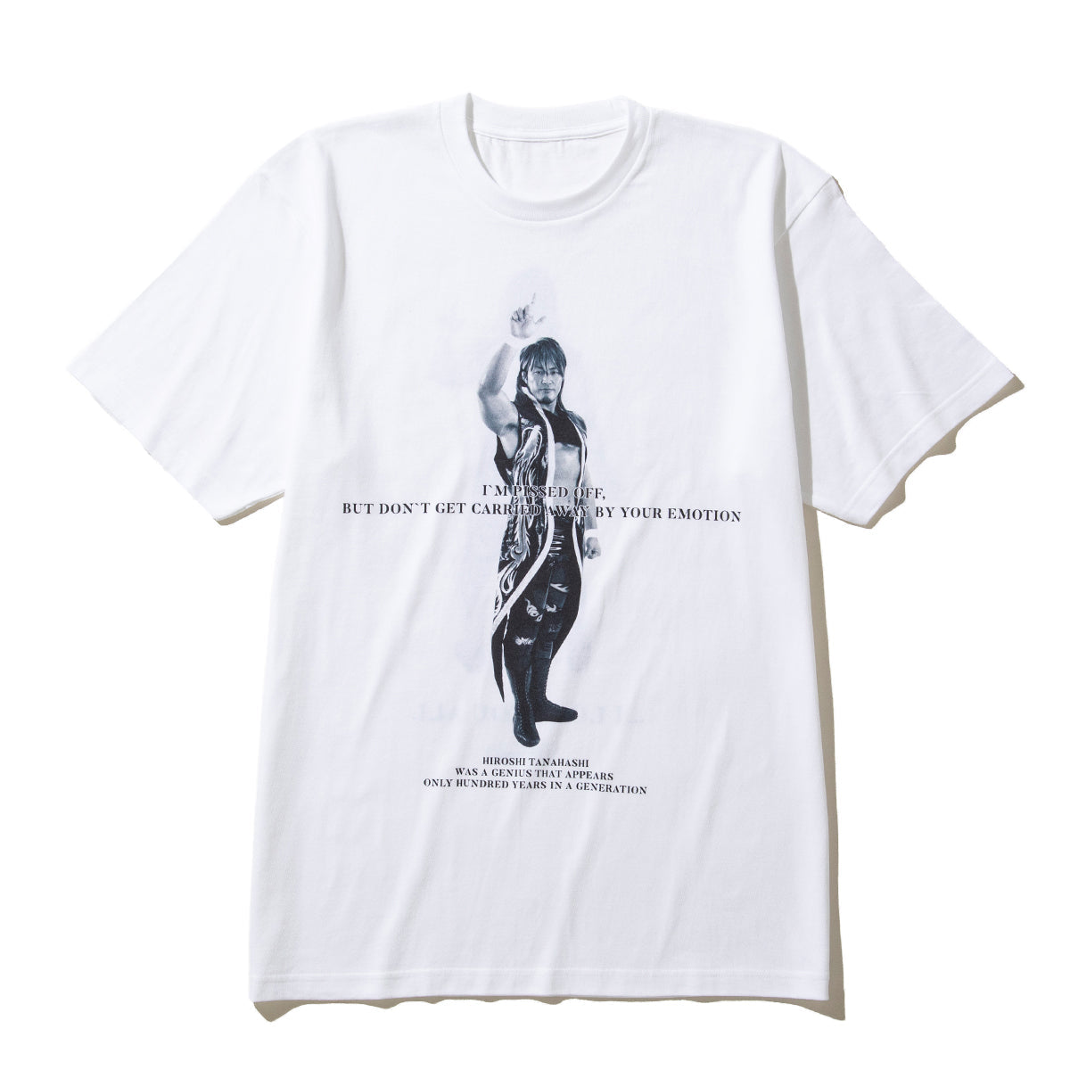 HIROSHI TANAHASHI DEVILOCK 棚橋弘至 T-SHIRT 棚橋弘至 デビロック 棚橋弘至 Tシャツ DVLCKTH01【メンズ Tシャツ 半袖 コラボ 受注生産 26SS】