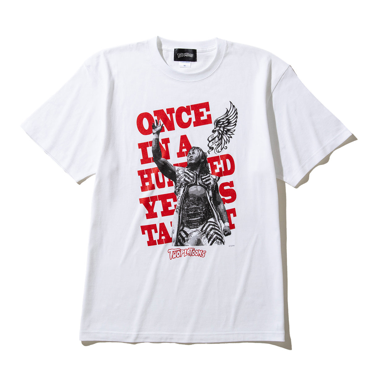 HIROSHI TANAHASHI TWOPLATOONS 棚橋弘至 コラボレーションTee 棚橋弘至 TWOPLATOONS 棚橋弘至 コラボレーションTee TPT2501【メンズ Tシャツ 半袖 コラボ 受注生産 26SS】