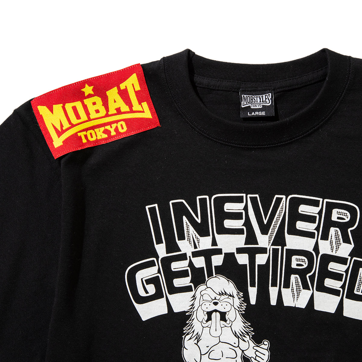 HIROSHI TANAHASHI TANAHASHI x MOB Tee 棚橋弘至 棚橋弘至 x MOB Tシャツ MOBTN01【メンズ Tシャツ 半袖 コラボ 受注生産 26SS】