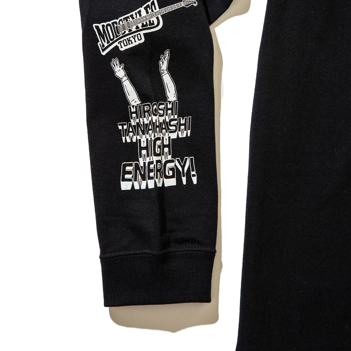 HIROSHI TANAHASHI TANAHASHI x MOB L/S Tee 棚橋弘至 棚橋弘至 x MOB ロングスリーブTシャツ MOBTN02【メンズ Tシャツ 長袖 コラボ 受注生産 26SS】