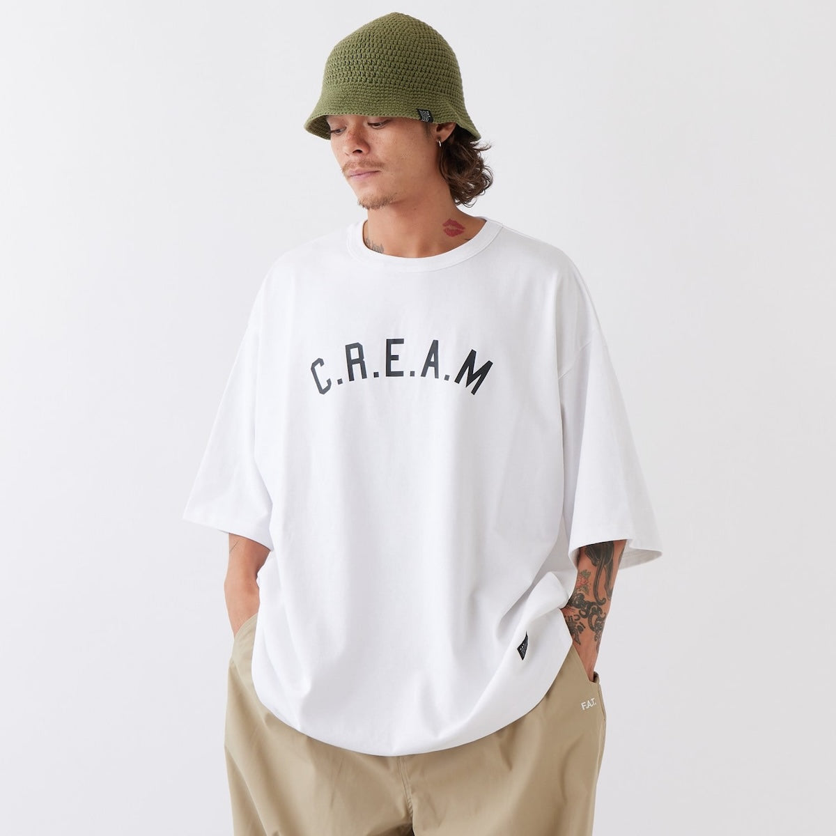 FAT CREAM エフエイティー クリーム F32610-CT13【メンズ 綿素材 半袖 13oz生地 26SS】