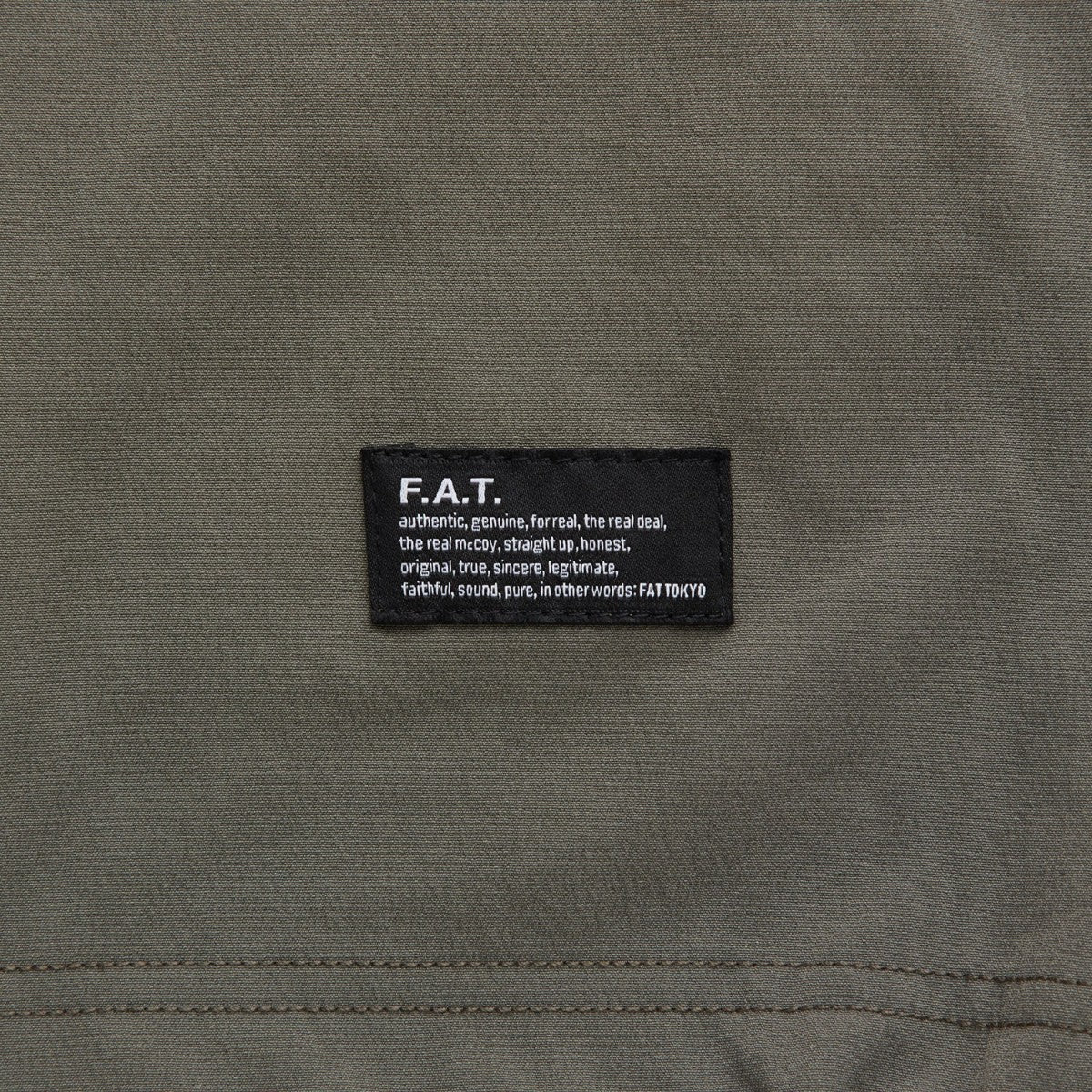 FAT GRANFLEX エフエイティー グランフレックス F32610-CT16【メンズ カットソー ビッグシルエット ナイロン素材 ストレッチトップス 速乾性 ドローコード 26SS】