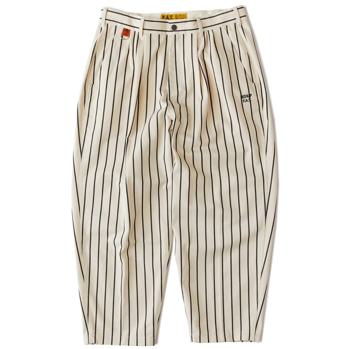 FAT THREEKAP エフエイティー THREEKAP F32610-PN21【メンズ チノパン ワークパンツ テーパード ストライプ 26SS】