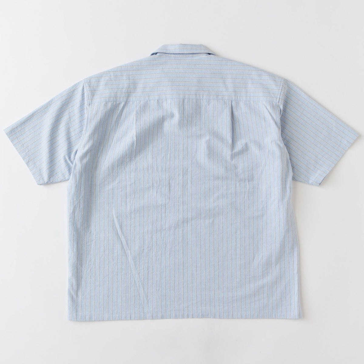 FAT OXOVER エフエイティー オックスオーバー F32610-SH21【メンズ ストライプ 半袖 BIGシルエット 26SS】