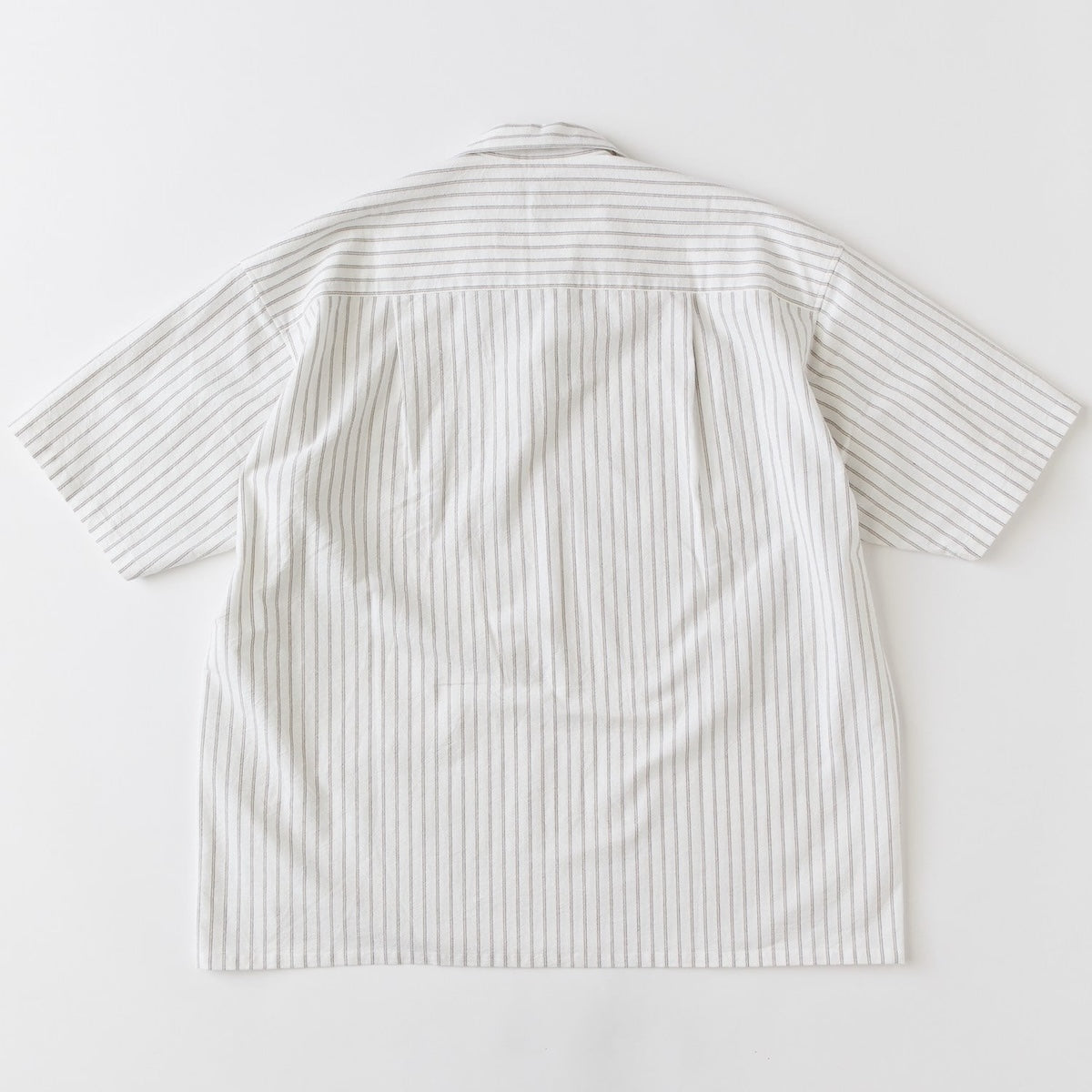 FAT OXOVER エフエイティー オックスオーバー F32610-SH21【メンズ ストライプ 半袖 BIGシルエット 26SS】