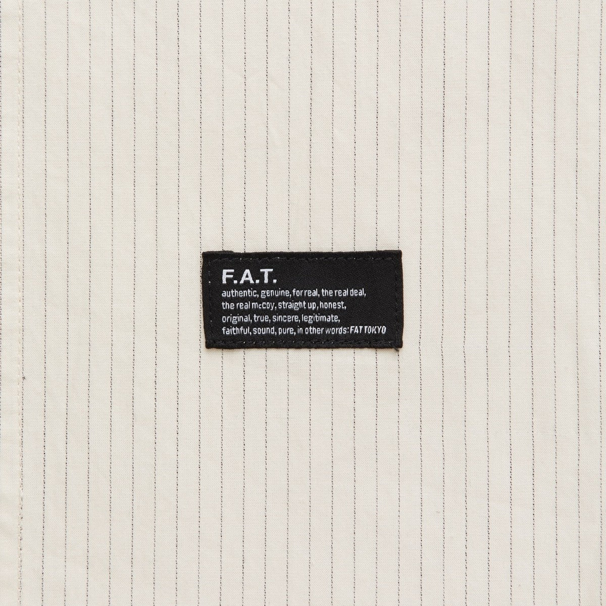 FAT BALLRIPE エフエイティー ボールライプ F32610-SH23【メンズ 半袖シャツ ストライプシャツ ベースボールシャツ カジュアルシャツ 26SS】