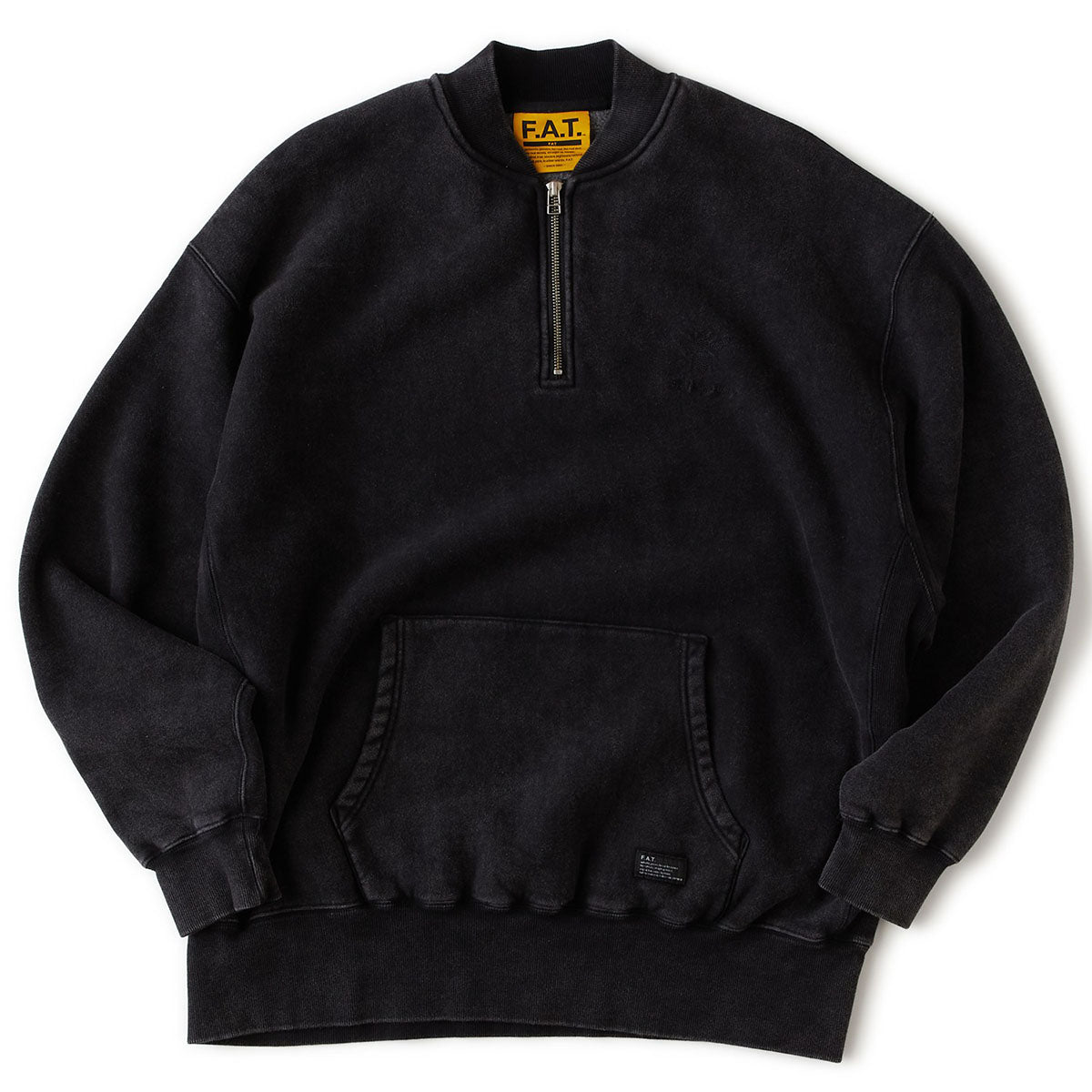 FAT FACID.HALF エフエイティー ファシッド.ハーフ F32610-SW09【メンズ ハーフジップ スウェット トレーナー 裏毛 26SS】