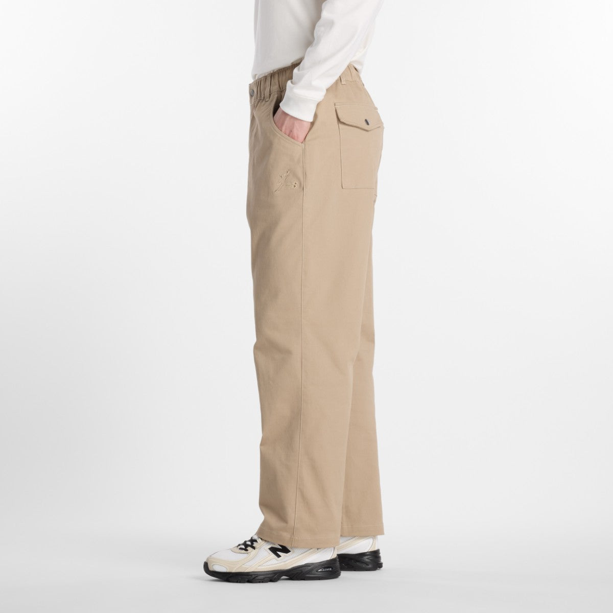 New Balance 大谷翔平 Signature Woven Twill Pants ニューバランス 大谷翔平シグネチャーウーブンツイルパンツ MB61A7L【メンズ カジュアルパンツ コットン素材 デイリーユース 26SS】