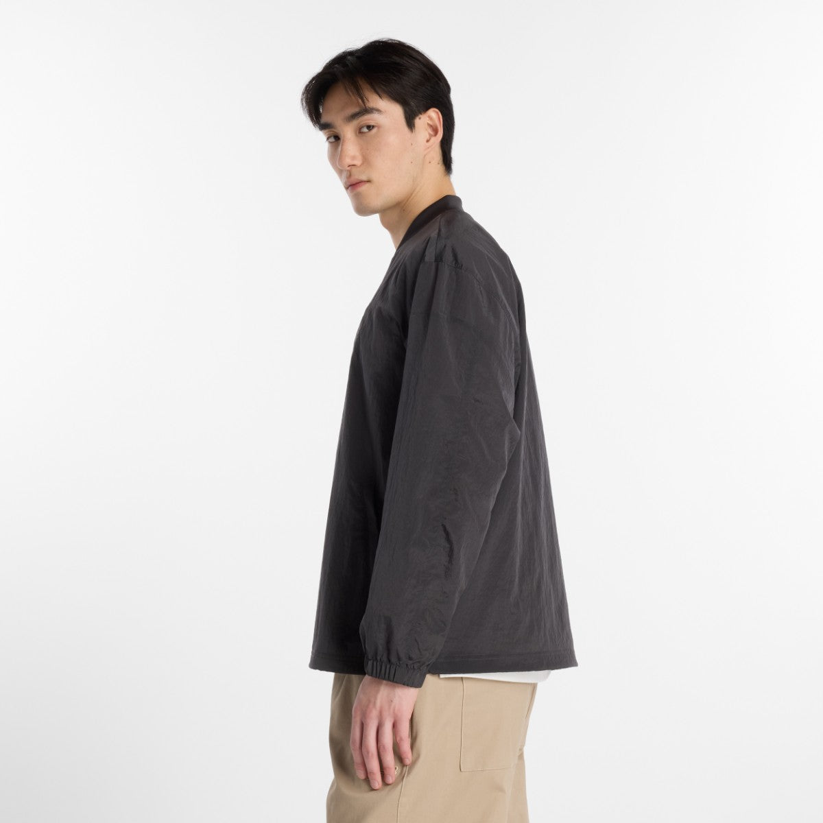 New Balance 大谷翔平 Signature Crinkle Nylon Jacket ニューバランス 大谷翔平シグネチャークリンクルナイロンジャケット MJ61T0G【メンズ ナイロンジャケット 軽量アウター リラックスフィット デイリーユース 26SS】