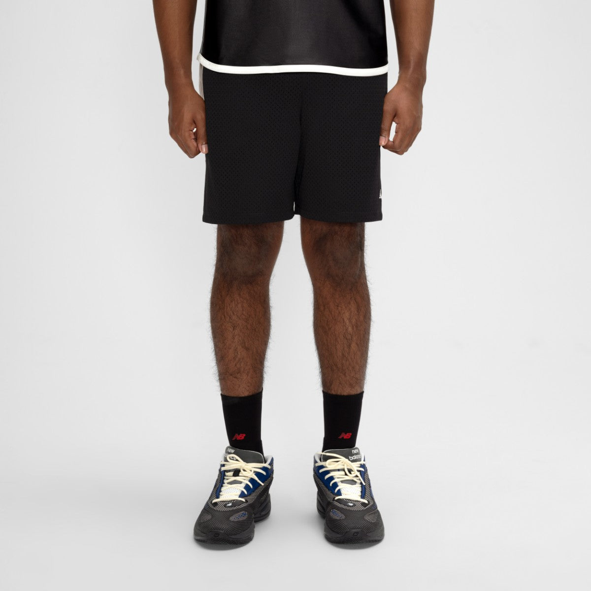 New Balance Basketball Performance Mesh Short ニューバランス バスケットボール パフォーマンス メッシュ ショート MB61B14【メンズ 通気性 26SS】