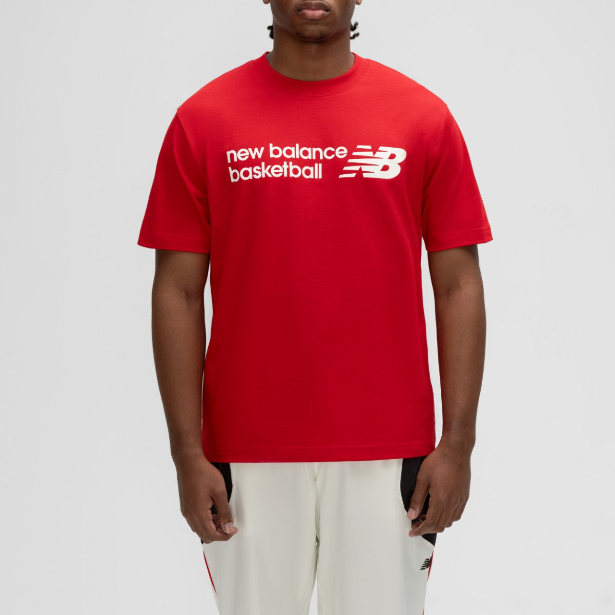 New Balance Basketball Logo Graphic T-Shirt ニューバランス バスケットボールロゴグラフィックTシャツ MT6149I【メンズ グラフィック 半袖 26SS】