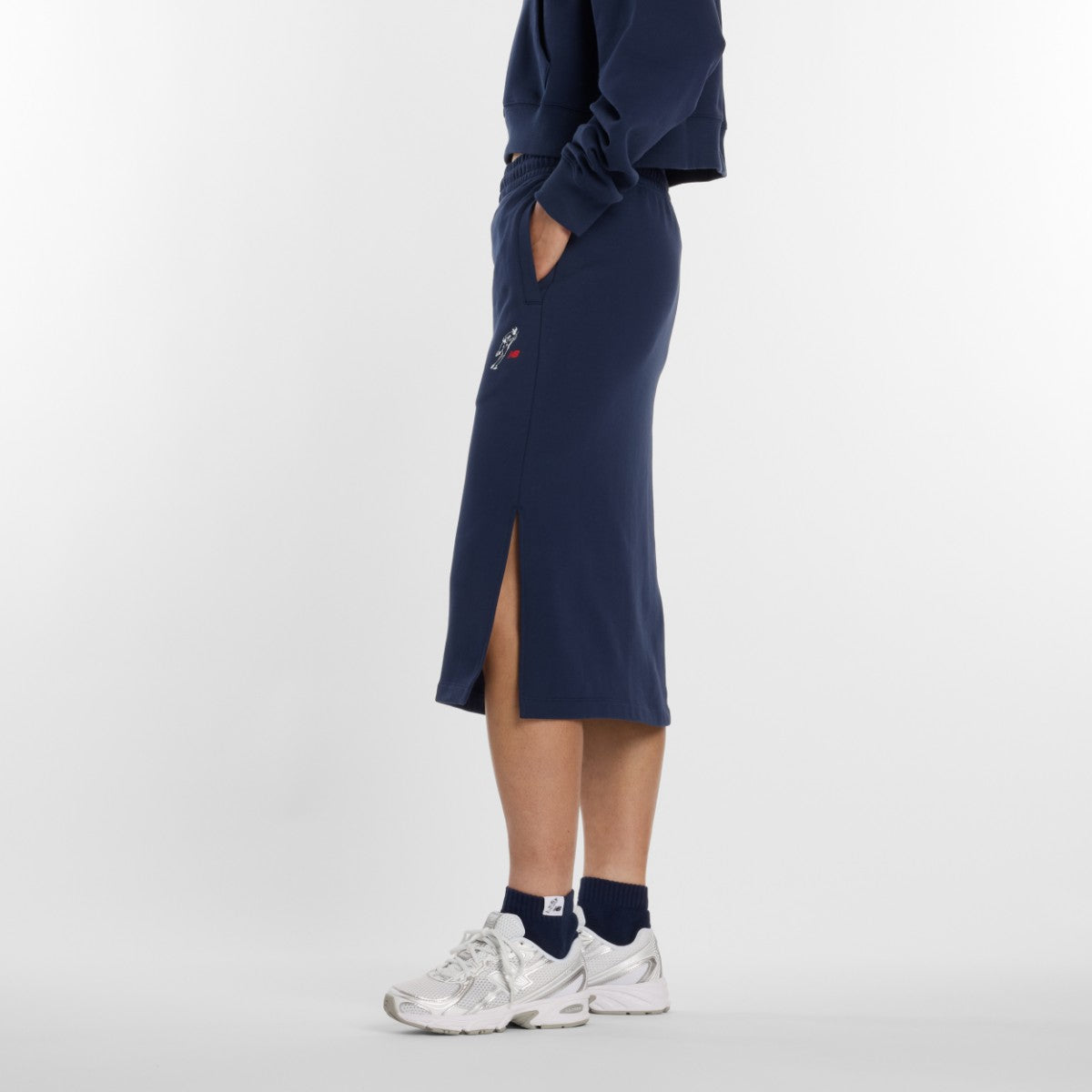 New Balance 大谷翔平 Women's Always On Skirt ニューバランス 大谷翔平ウィメンズオールウェイズオンスカート WB61C3C【レディース リラックスフィット デイリーユース フリース素材 26SS】