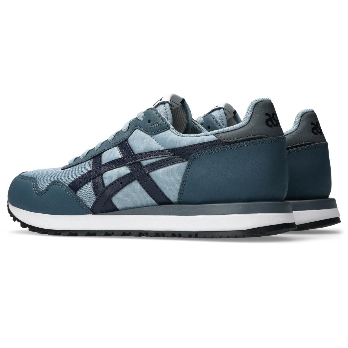 ASICS TIGER RUNNER II アシックス タイガーランナーII 1203A612-402【レディース ジョギングシューズ 人工皮革 快適性 フラットソール 26SS】