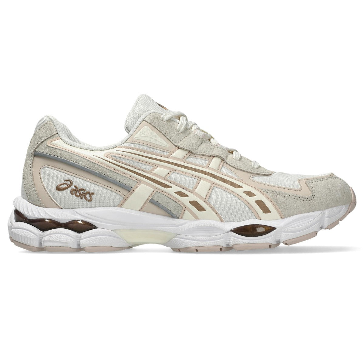 ASICS GEL-NYC 2055 アシックス ゲル エヌワイシー 2055 1203A755-100【レディース クッション性 衝撃吸収 レトロデザイン 26SS】