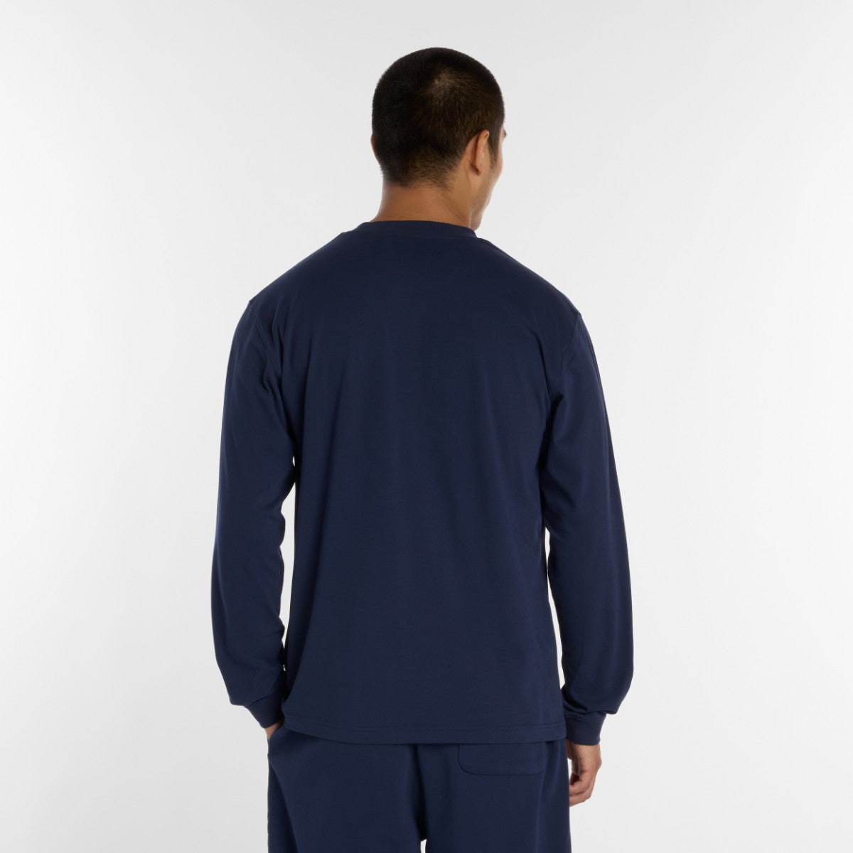 New Balance 大谷翔平 Always On Logo Long Sleeve T-Shirt ニューバランス 大谷翔平オールウェイズオンロゴ長袖Tシャツ MT6129G【メンズ 長袖 速乾素材 クルーネック コットンブレンド 26SS】