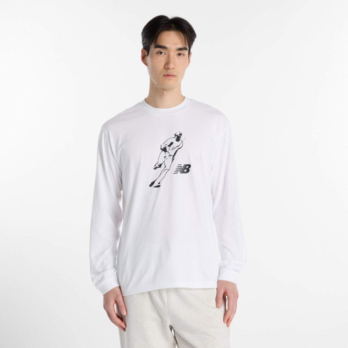 New Balance 大谷翔平 Always On Logo Long Sleeve T-Shirt MT6129G