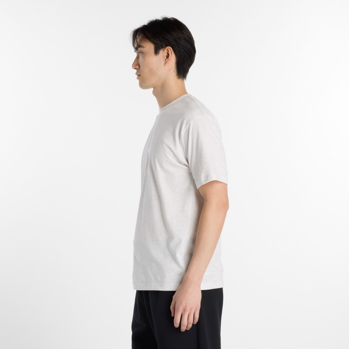 New Balance 大谷翔平 Always On Logo Short-Sleeve T-Shirt ニューバランス 大谷翔平オールウェイズオンロゴ半袖Tシャツ MT61V7X【メンズ 速乾素材 トレーニングウェア クルーネック コットンブレンド 26SS】