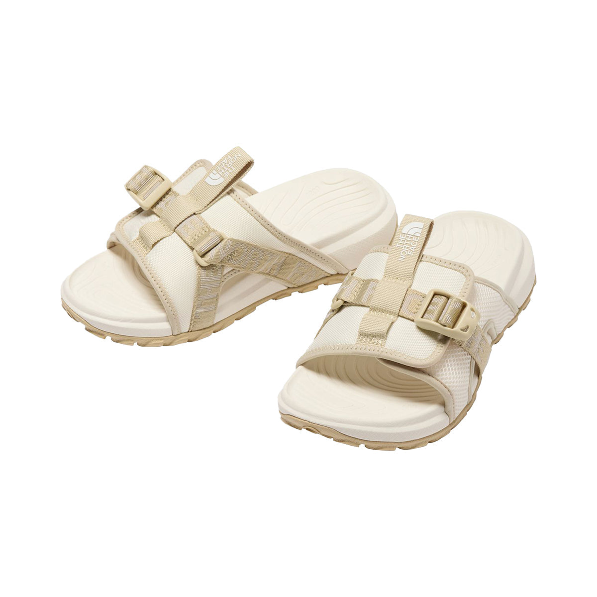 THE NORTH FACE EXPLORER CAMP SLIDES ザ・ノース・フェイス エクスプローラー キャンプ スライド NFW02552-WG【レディース 通気性メッシュ EVAフットベッド 26SS】
