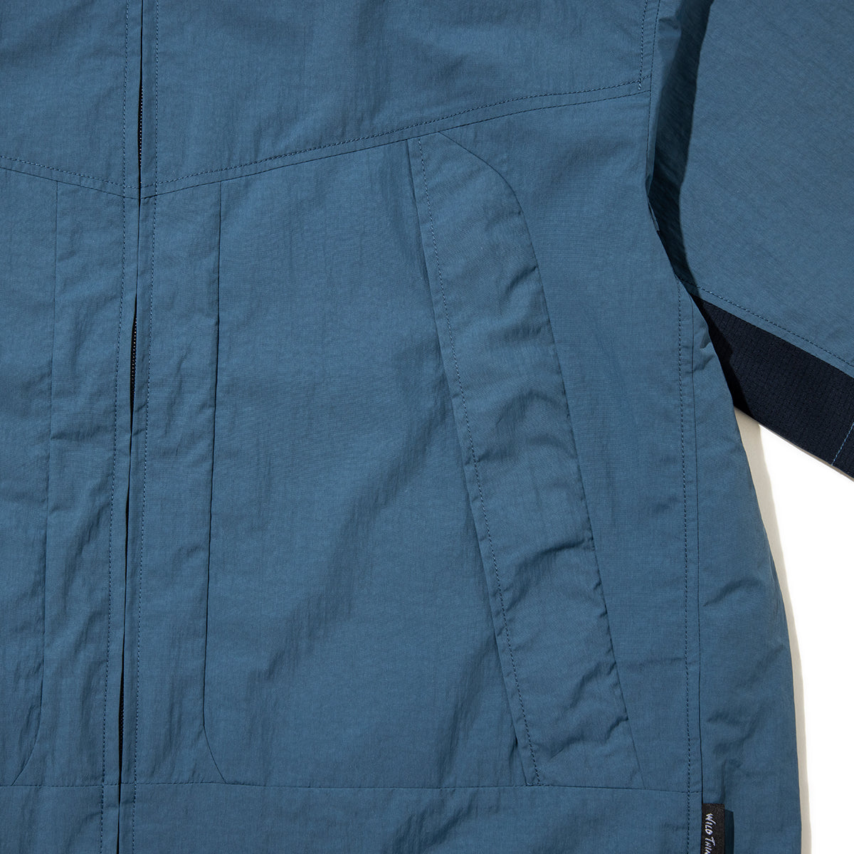 WILD THINGS MONSTER S/S SHIRT ワイルドシングス モンスター ショートスリーブ シャツ WT26003SK【メンズ 半袖 フロントジップ 通気性 26SS】
