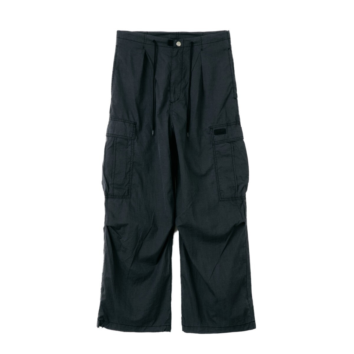 WILD THINGS DOUBLE DYED NYLON CARGO PANTS ワイルドシングス ダブルダイ ナイロン カーゴパンツ WT26010AD【メンズ ナイロン素材 通気性 ワンタッチベルト 26SS】