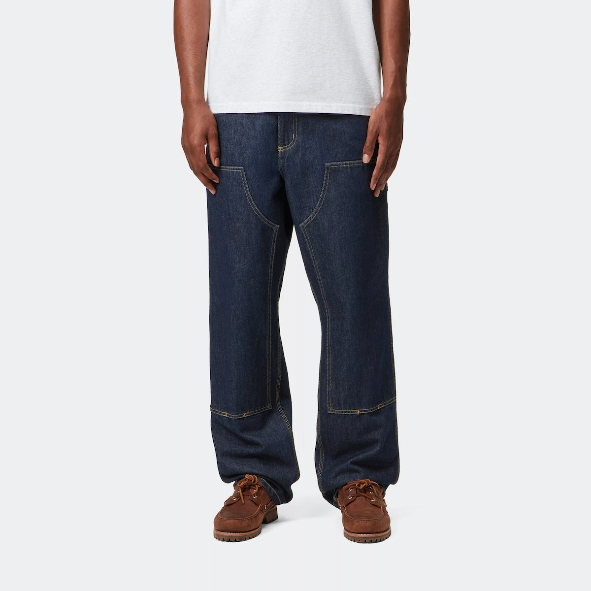 Carhartt WIP DOUBLE KNEE PANT カーハートワークインプログレス ダブルニーパンツ I032699【メンズ ダブルニー パンツ ワークパンツ ストレートフィット デニムパンツ 26SS】