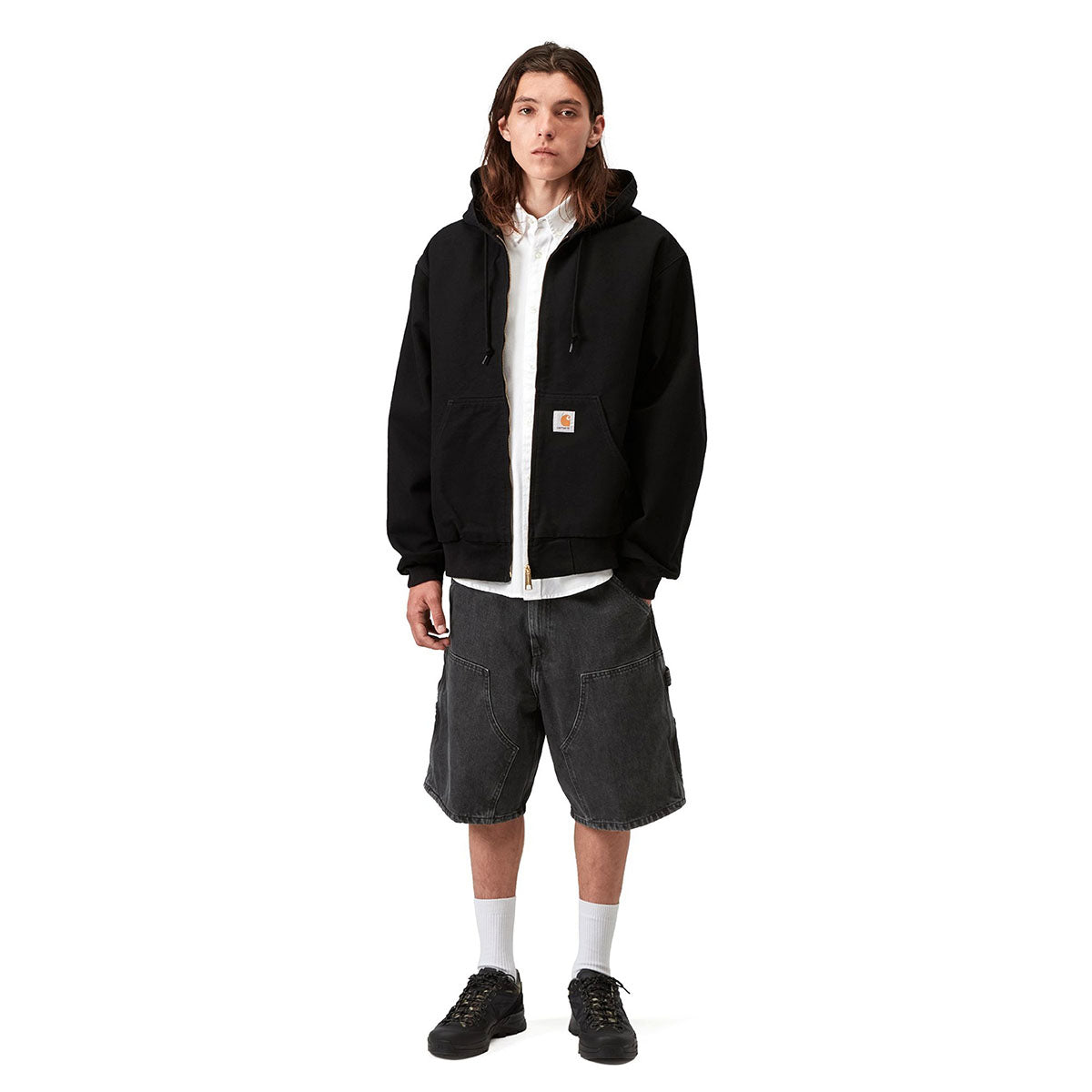 Carhartt WIP DOUBLE KNEE SHORT カーハートワークインプログレス ダブルニーショート I034867【メンズ ワークパンツ デニムパンツ リラックスフィット ヘビーウェイト 26SS】