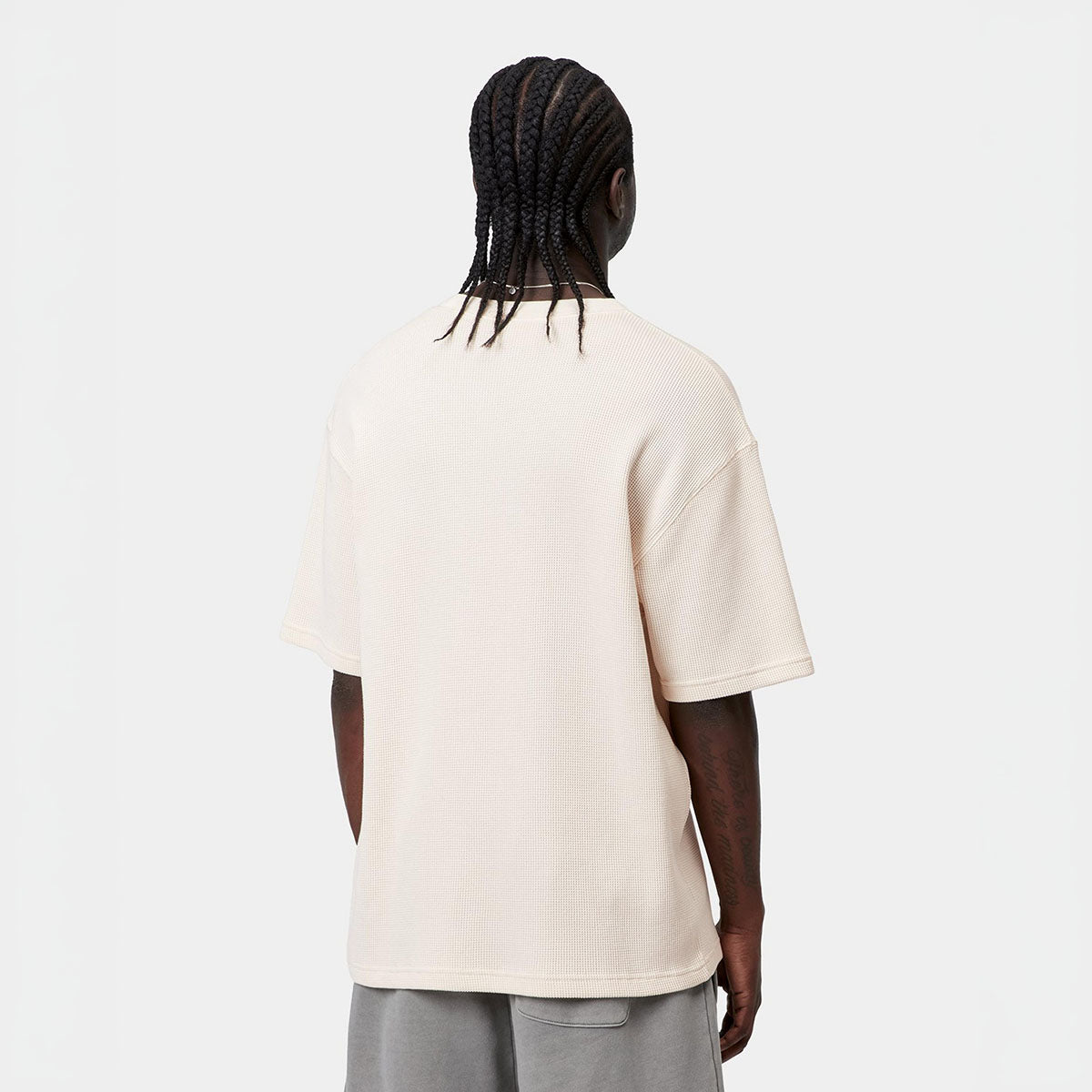 Carhartt WIP S/S NELSON WAFFLE T-SHIRT カーハートワークインプログレス ショートスリーブネルソンワッフルTシャツ I036185【メンズ ワッフル生地 ヘビーウェイト コットンTシャツ ルーズフィット 26SS】