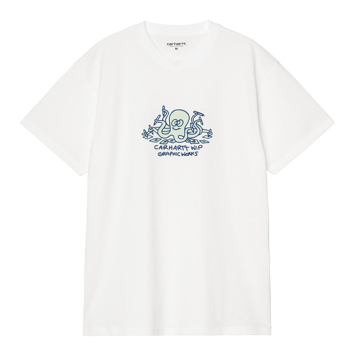 Carhartt WIP S/S INK LAB T-SHIRT カーハートワークインプログレス S/S インク ラボ Tシャツ I036219【メンズ メンズTシャツ 半袖Tシャツ カジュアルTシャツ ルーズフィットTシャツ 26SS】