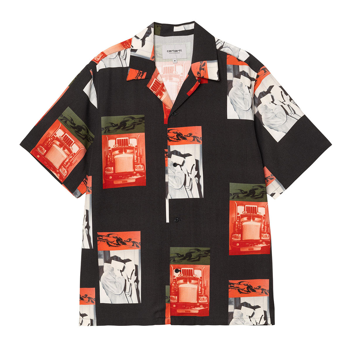 Carhartt柄シャツ Carhartt（カーハート）の「Carhartt 総柄シャツ（シャツ/ブラウス