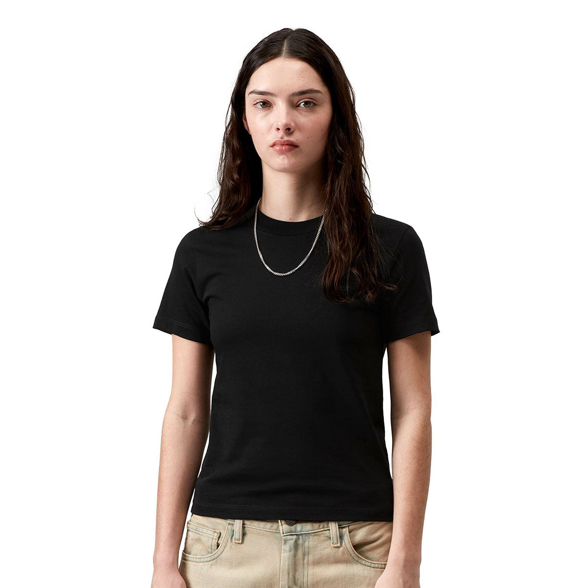 Carhartt WIP WOMEN'S S/S LUCA T-SHIRT カーハートワークインプログレス ウィメンズショートスリーブルカTシャツ I036365【レディース オーガニックコットン ジャージーTシャツ スリムフィット レディースTシャツ 26SS】