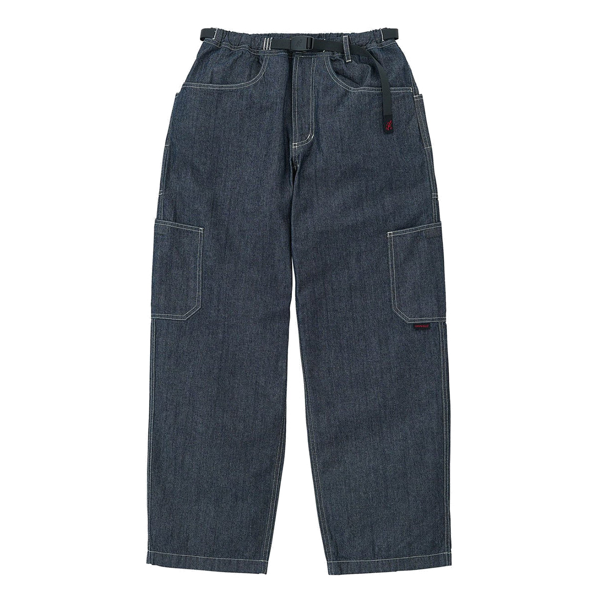 Gramicci JAPANESE CHAMBRAY ROCK SLIDE PANT グラミチ ジャパニーズシャンブレーロックスライドパンツ G6SM-P014【メンズ コットン素材 パッチポケット 26SS】