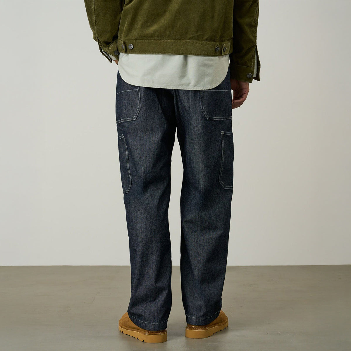 Gramicci JAPANESE CHAMBRAY ROCK SLIDE PANT グラミチ ジャパニーズシャンブレーロックスライドパンツ G6SM-P014【メンズ コットン素材 パッチポケット 26SS】