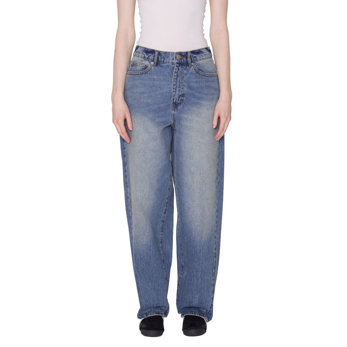 OBEY LEAH III BAGGY DENIM オベイ リア スリー バギー デニム 242010059【レディース バギーフィット テーパードレッグ カジュアルウェア 26SS】