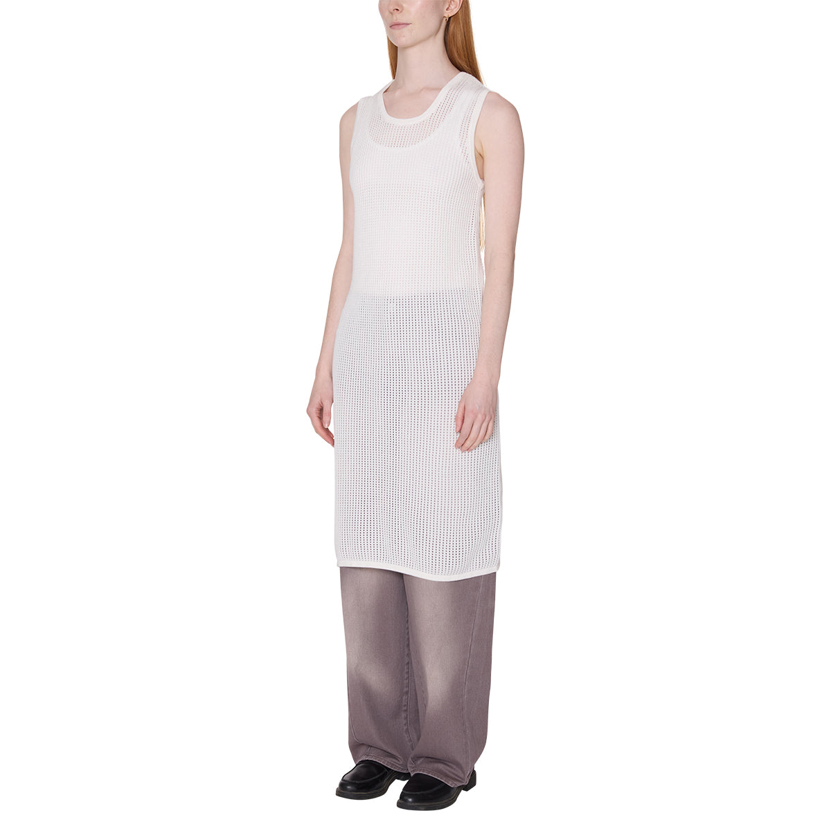 OBEY CORINNE DRESS オベイ コリン ドレス 401500437【レディース コットン100% リブネック レギュラーフィット 26SS】