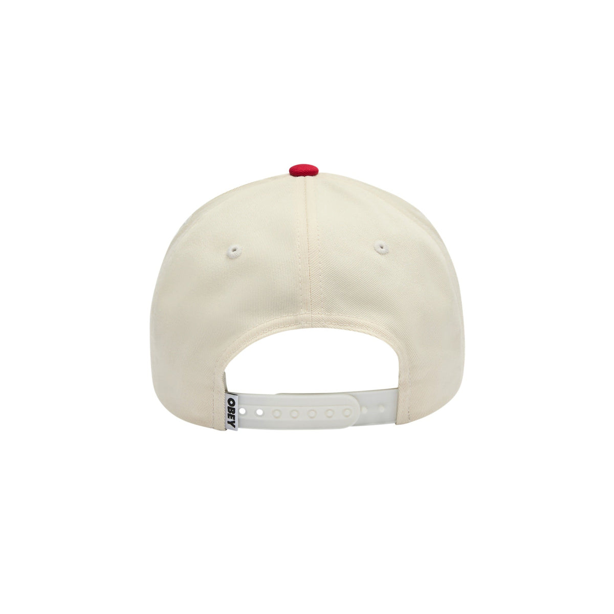 OBEY SPEED SQUAD 5 PANEL SNAPBACK オベイ スピード スクワッド 5パネル スナップバック 100490154TRRO26U【メンズ キャップ 刺繍ロゴ コットン素材 26SS】