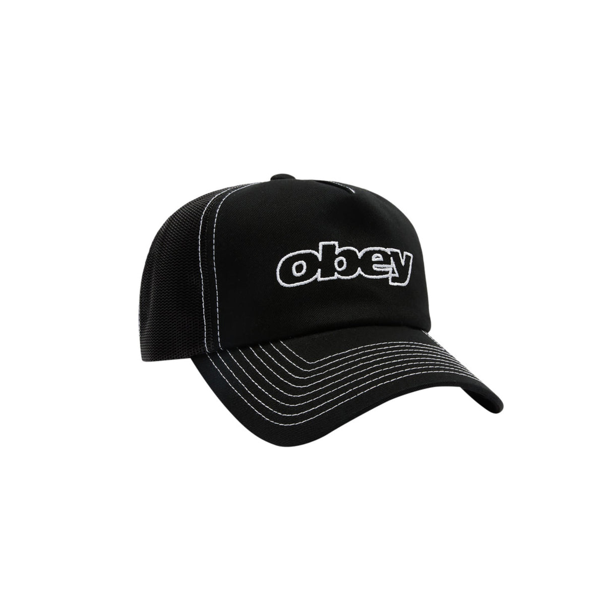 OBEY FORM TRUCKER オベイ フォーム トラッカー 100500053【メンズ キャップ 刺繡ロゴ 26SS】