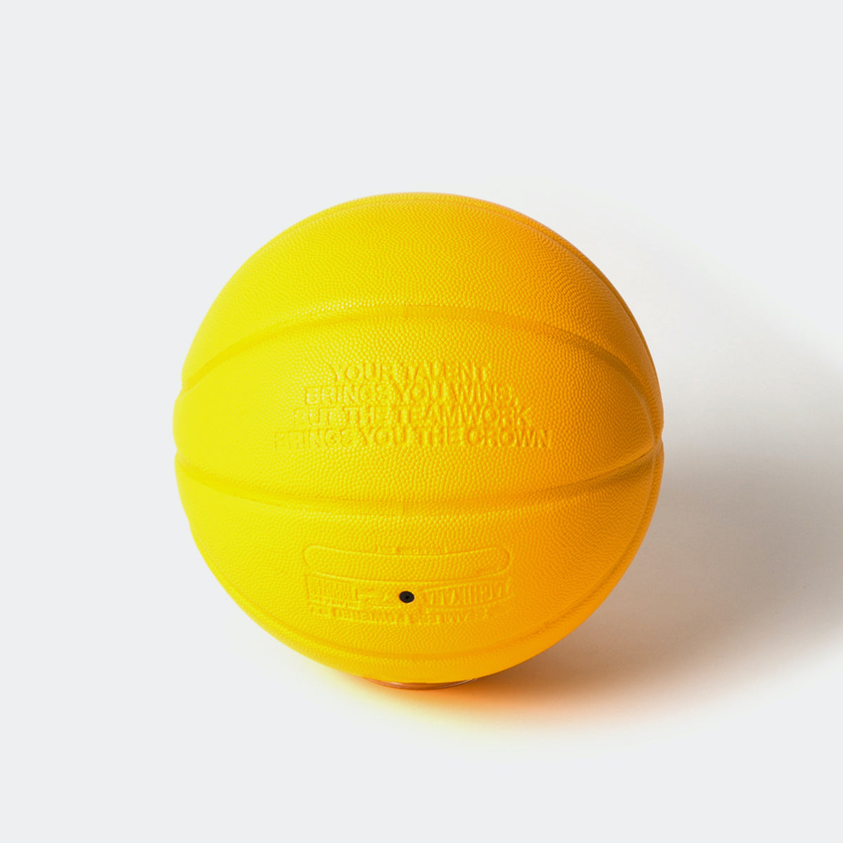 APPLEBUM APPLEBUM × TACHIKARA CUSTOM BASKETBALL “Y.E.L.” アップルバム アップルバム × タチカラ カスタムバスケットボール “Y.E.L.” 2611010Y【メンズ バスケットボール エンボスロゴ アウトドア 26SS】