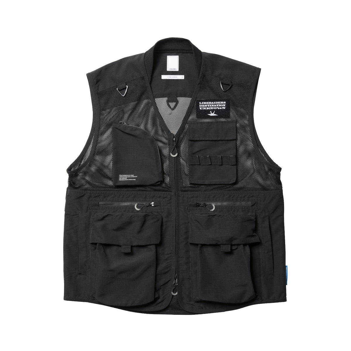 Liberaiders MESH VEST リベレイダース メッシュベスト 730092601【メンズ メッシュベスト ユーティリティベスト フィッシングベスト 多ポケットベスト 26SS】
