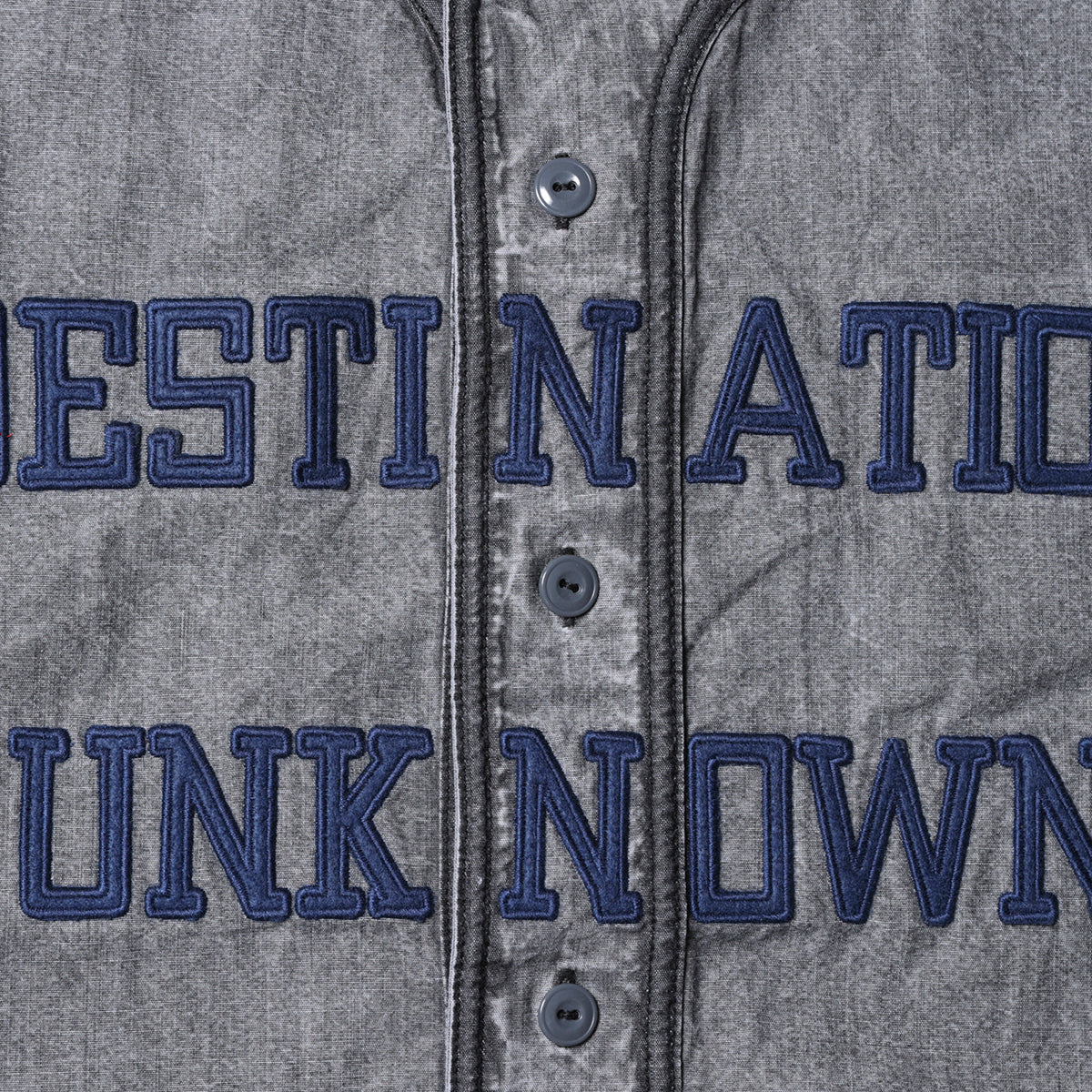 Liberaiders CHAMBRAY BASEBALL SHIRT リベレイダース シャンブレー ベースボール シャツ 732012601【メンズ ベースボールシャツ ブリーチ加工 ポケット 26SS】