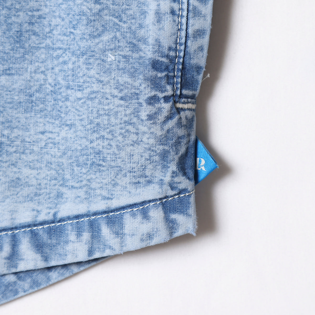 Liberaiders CHAMBRAY BASEBALL SHIRT リベレイダース シャンブレー ベースボール シャツ 732012601【メンズ ベースボールシャツ ブリーチ加工 ポケット 26SS】